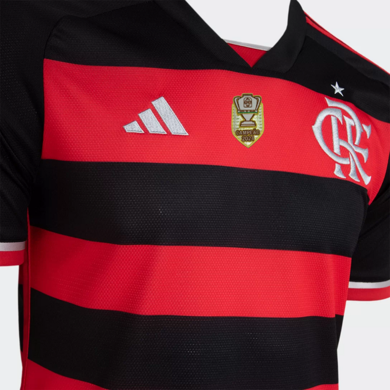 Flamengo Home Jersey 24/25 - Brazilian Cup Champion Patch