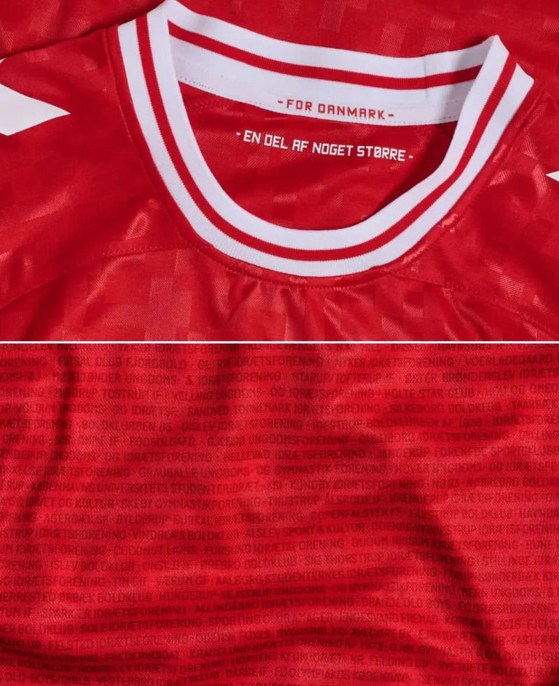 Maillot Équipe Nationale du Danemark I 24/25 - Rouge