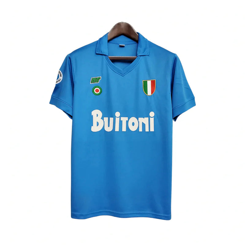 Maillot rétro Naples 1987/1988 - Bleu