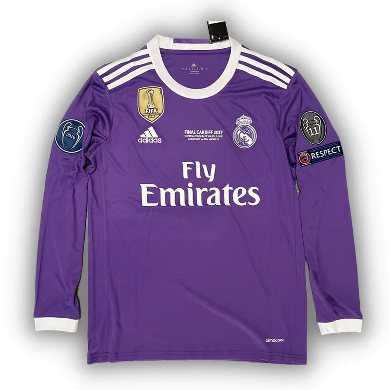 Camisola Manga Longa Real Madrid 2016/2017 - Roxo