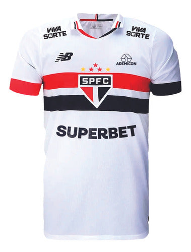 Camisola São Paulo I 24/25 - Com patrocínio