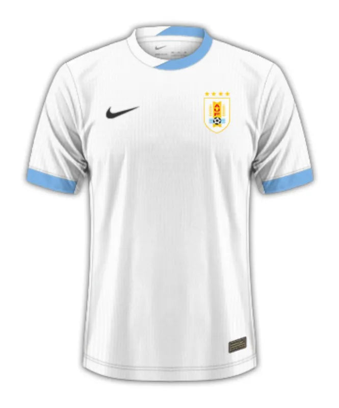 Camisola Seleção Uruguai II 24/25 - Branco