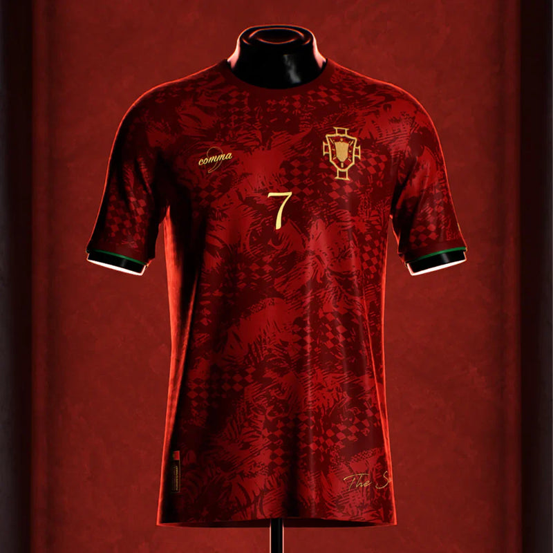 Portugal National Team The Siu CR7 Euro 24/25 Shirt - Red