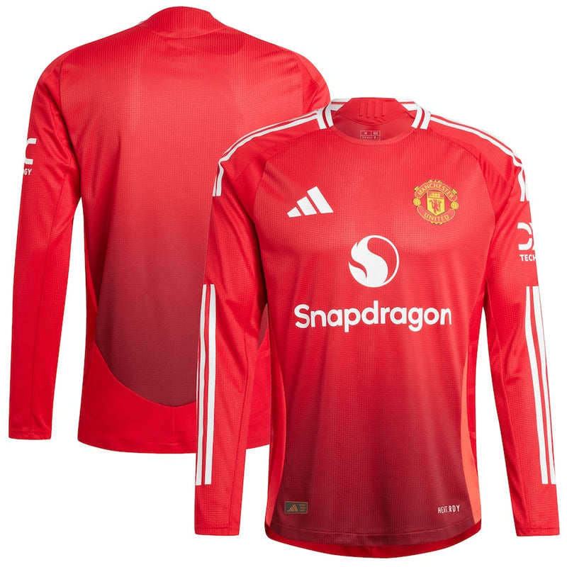 Maillot Manchester United I 24/25 manches longues - Rouge