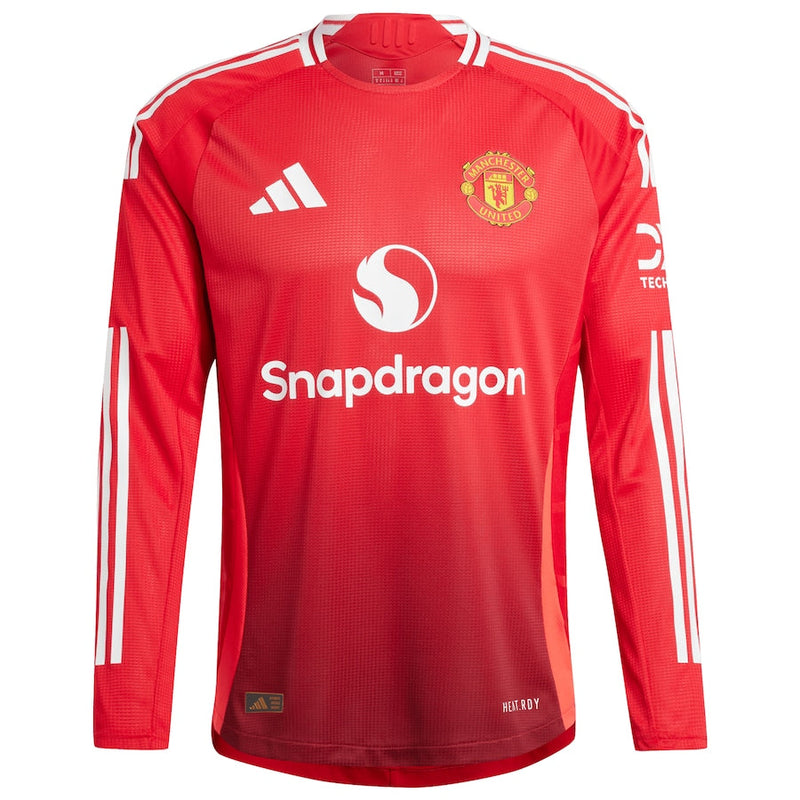 Maillot Manchester United I 24/25 manches longues - Rouge