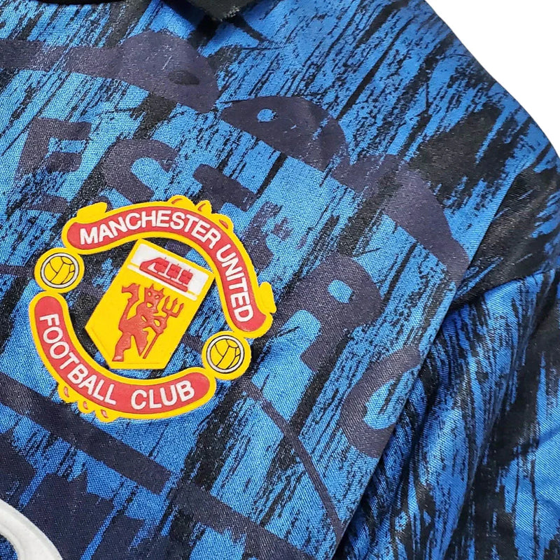 Maillot rétro Manchester United 92/93 - Bleu