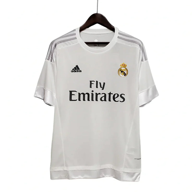 Camisola Real Madrid Retrô 15/16 - Branco