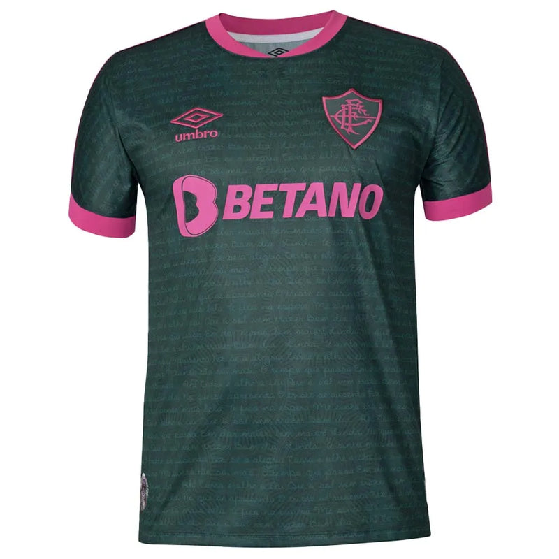 Fluminense Third Jersey 23/24 - Green and Pink