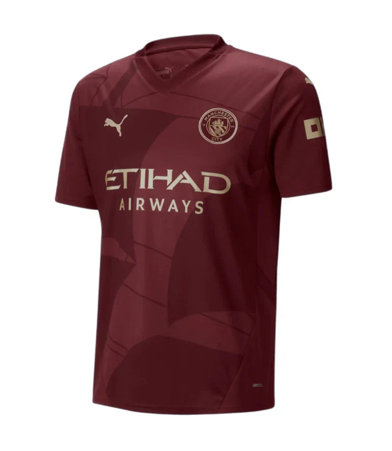 Manchester City Third Kit 24/25 - Wine