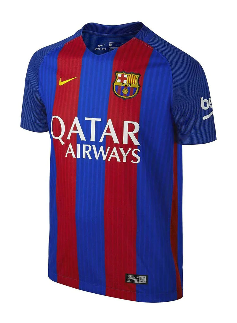 Maillot Rétro Barcelone I 16/17 - Bleu