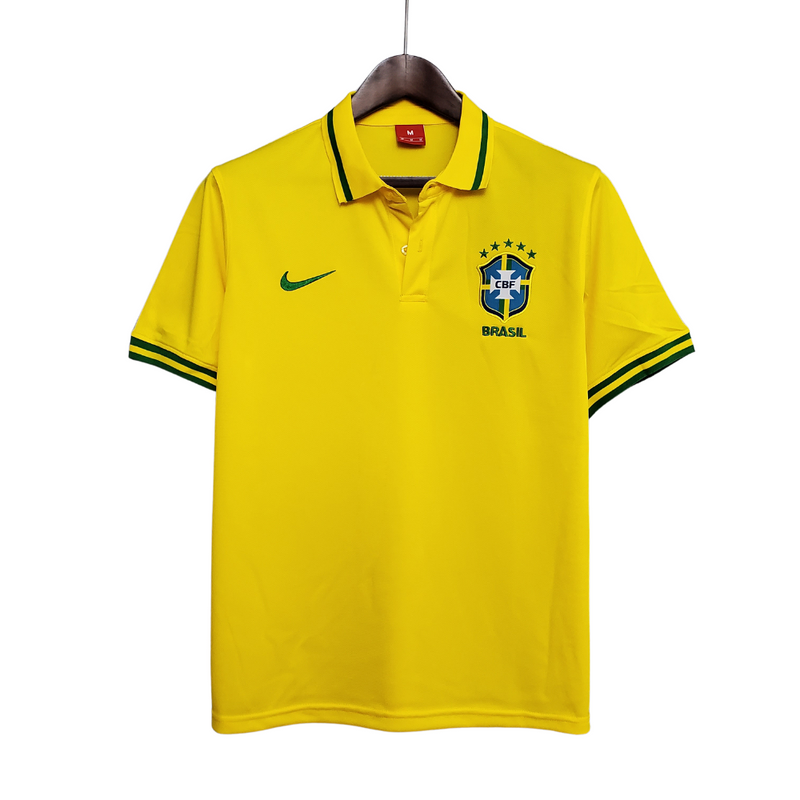 Yellow Brazil Polo Shirt - Men