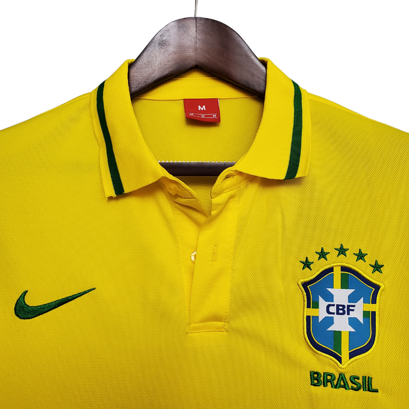 Yellow Brazil Polo Shirt - Men