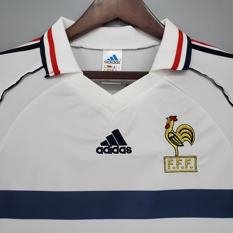 Maillot France Rétro 1998 - Blanc