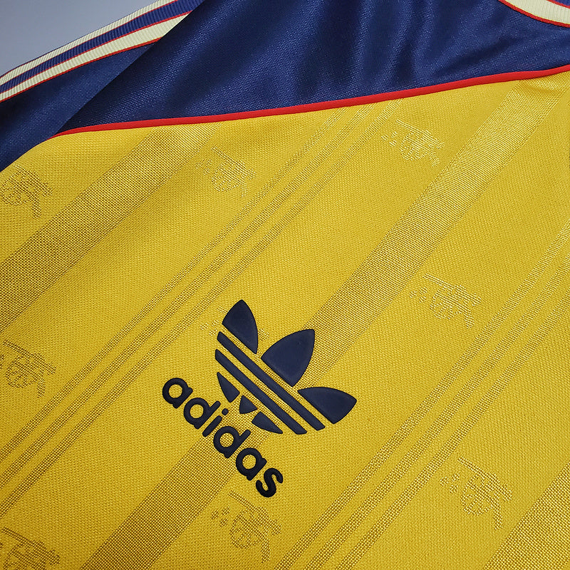 Maillot rétro Arsenal 1988/1989 - Jaune