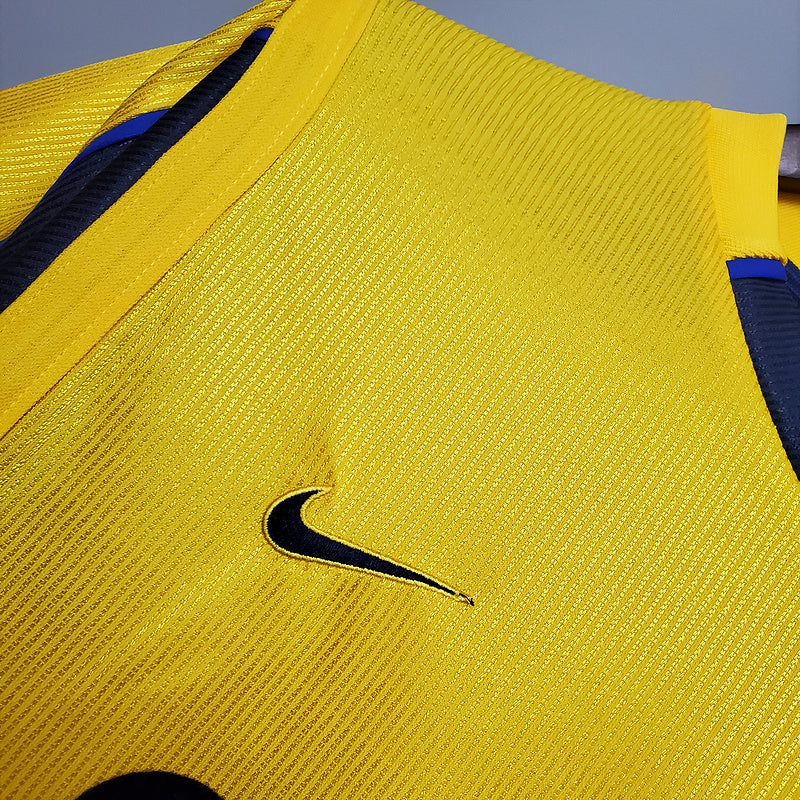 Arsenal Retro 1999/2000 Shirt - Yellow