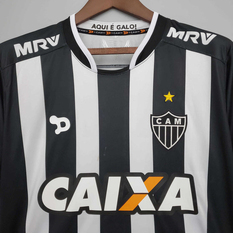 Atlético MG Retro 2016/2017 Jersey - Black and White