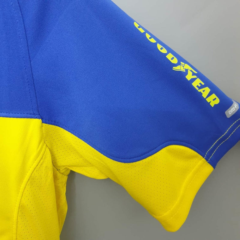 Maillot Boca Juniors Retro 2005 bleu et jaune -