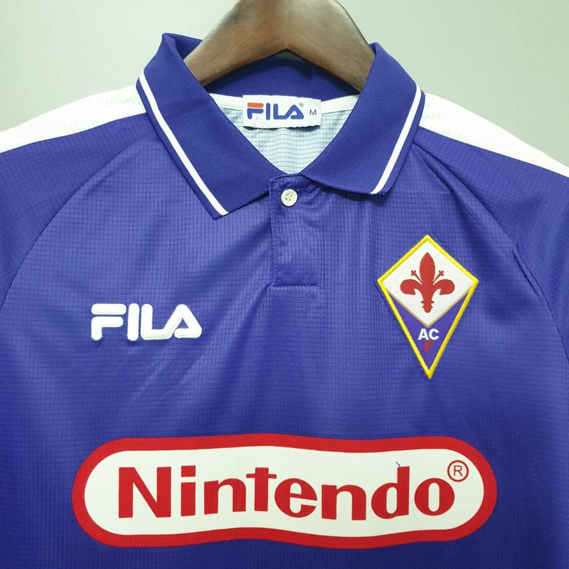 Fiorentina Retro 1998 Purple Jersey - Fila