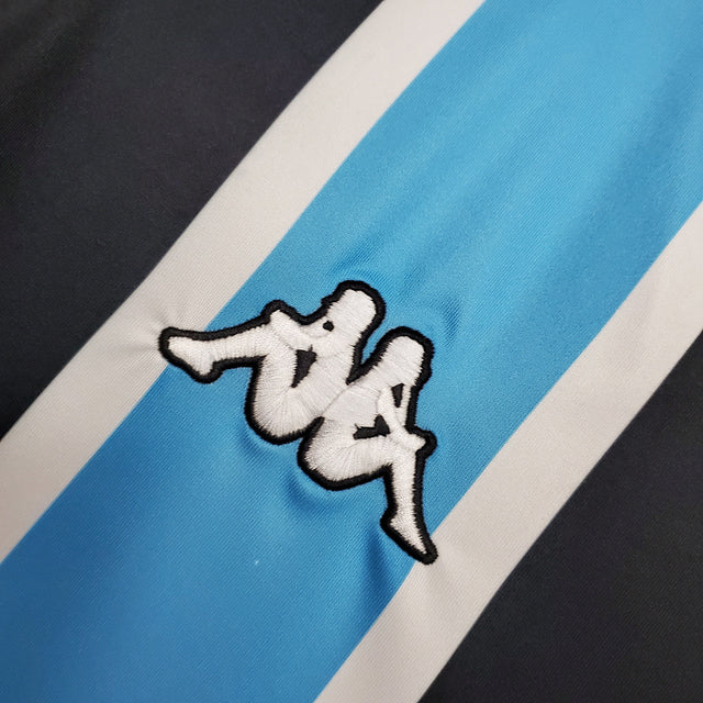 Maillot Grêmio Retrô 2000 Bleu et Noir -