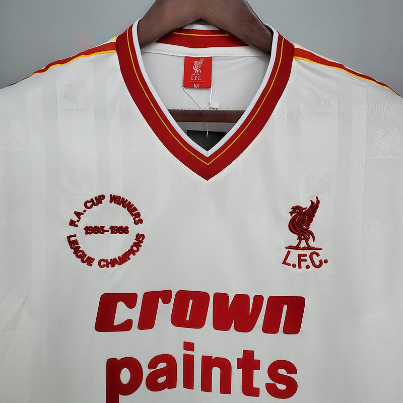 Maillot Liverpool Rétro 1985/1986 - Blanc