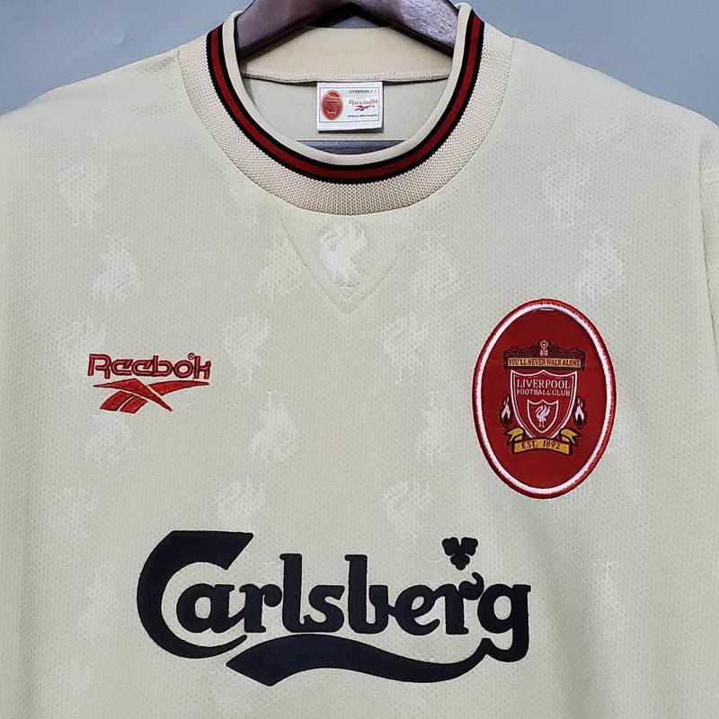 Liverpool Retro 1996/1997 Jersey White - Reebok