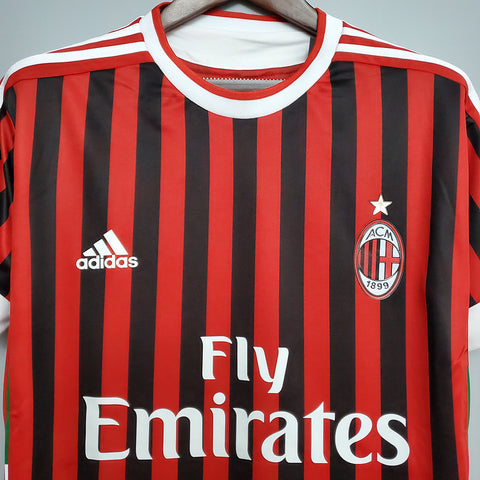 Maillot rétro AC Milan 2011/2012 - Rouge et Noir