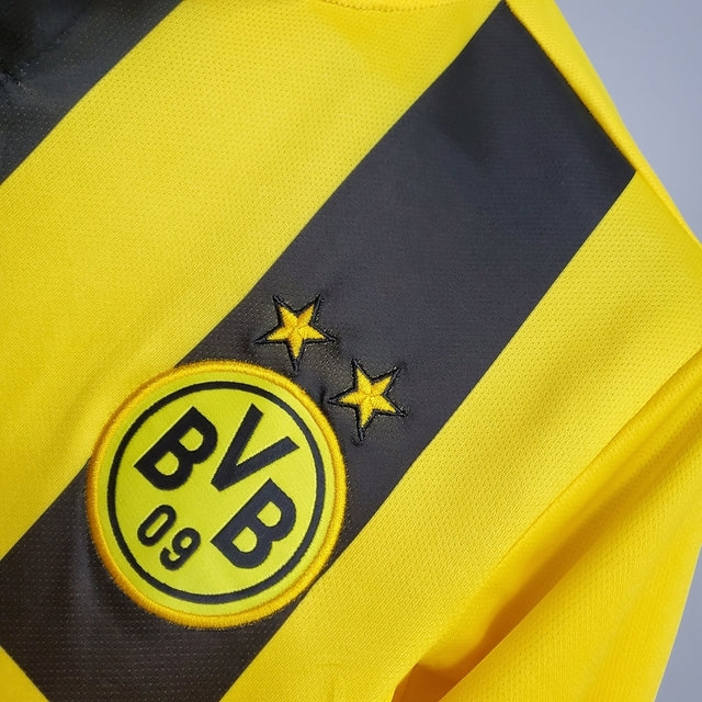 Maillot rétro Borussia Dortmund 12/13 jaune et noir