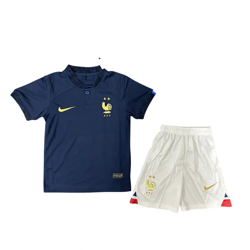 Kit Enfant France 22/23 - Bleu et Blanc