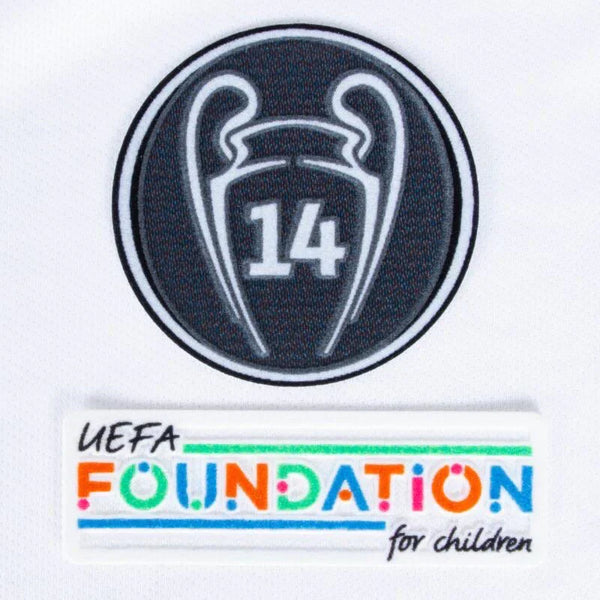 Patch gagnant du Trophée UCL à 14 reprises + Ensemble de patchs de la Fondation UEFA (Real Madrid) - 2022/2023