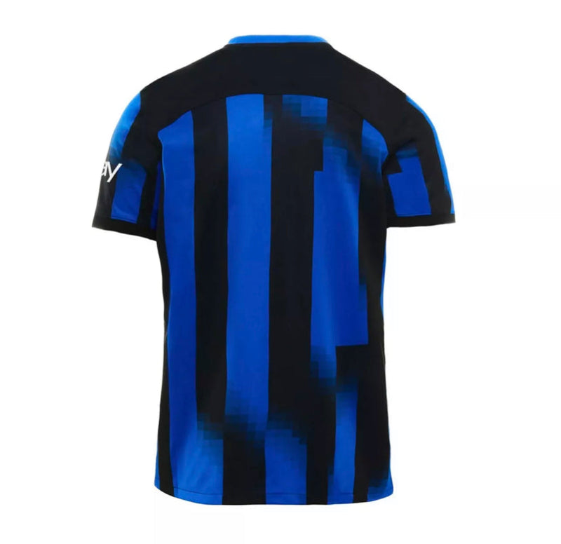 Inter Milan Home Shirt 23/24 - Blue and Black