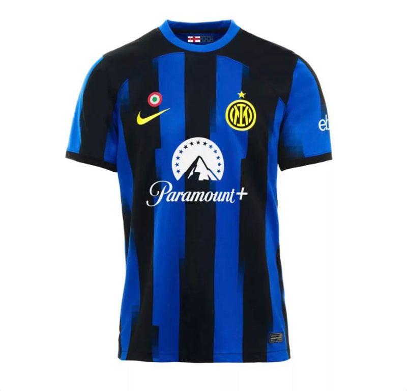 Inter Milan Home Shirt 23/24 - Blue and Black