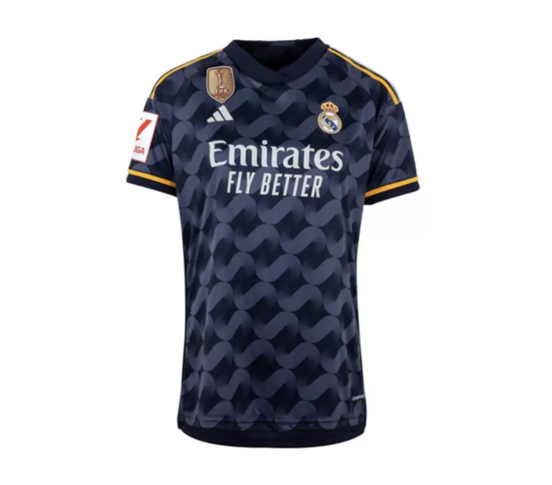 Maillot Real Madrid II 23/24 femme avec écusson noir