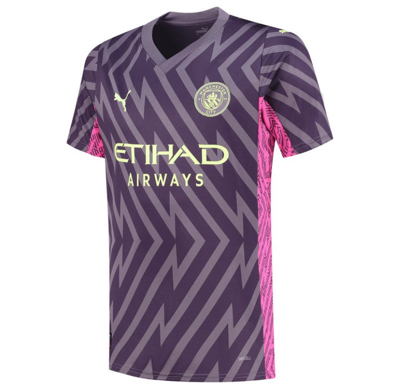 Camisola Manchester City Guarda Redes 23/24 Rosa