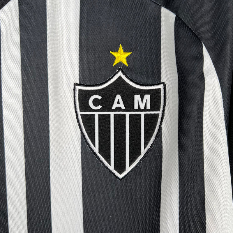 Atlético Mineiro Home Jersey 23/24 - Black and White