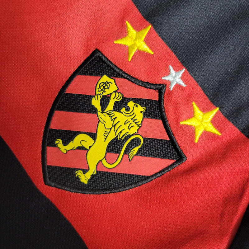 Sport Recife I 23/24 Jersey - Red and Black