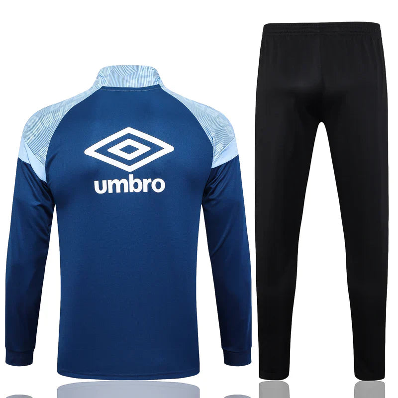 Grêmio 23/24 Tracksuit - Blue and Black with Zipper